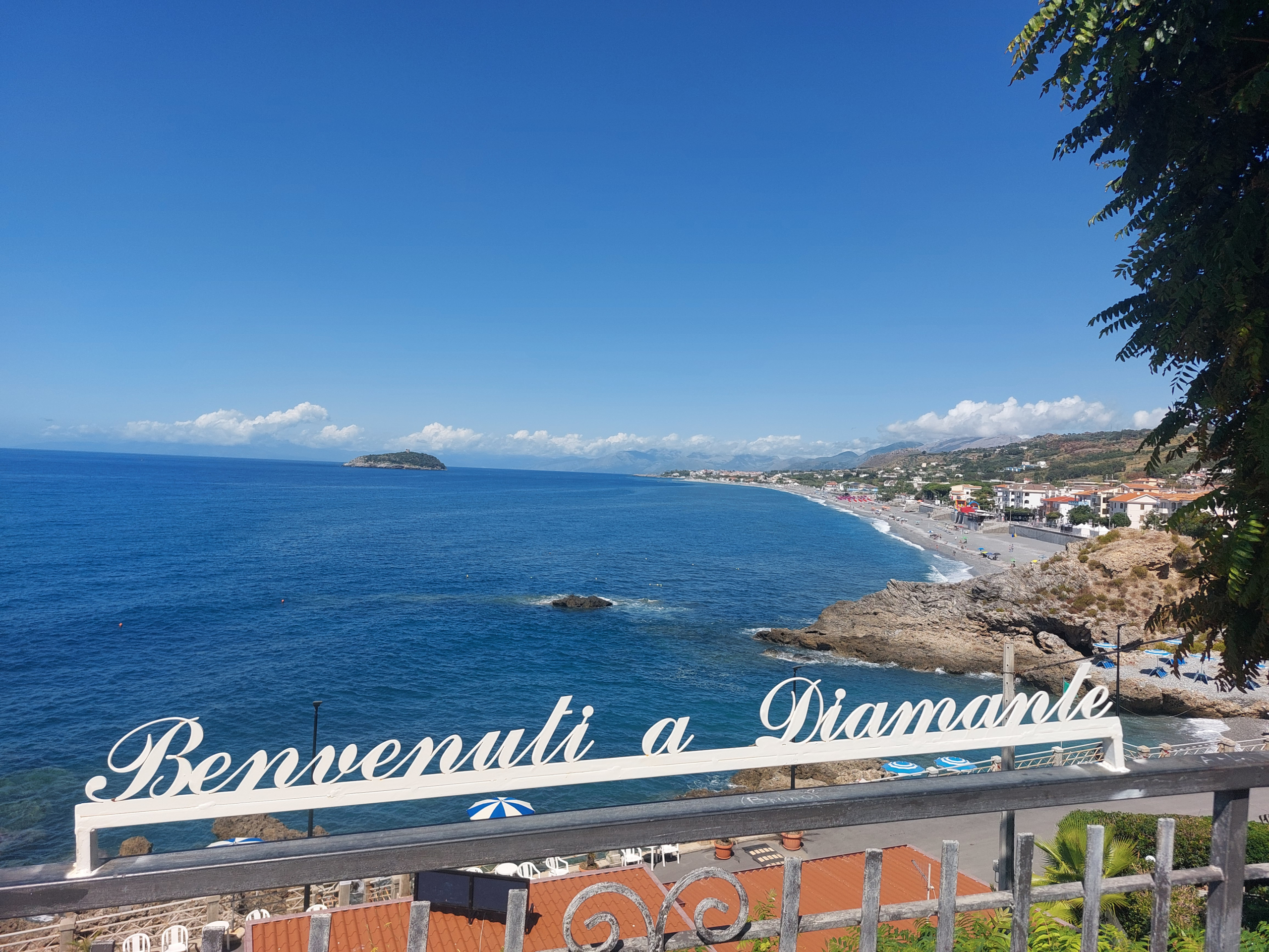 Scorcio dal Centro Storico di Diamante