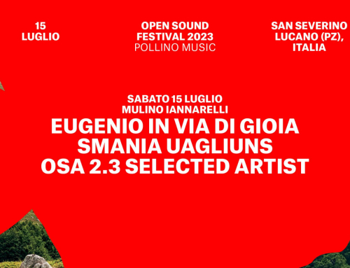 Eugenio in Via Di Gioia all’Open Sound Festival – Pollino Music