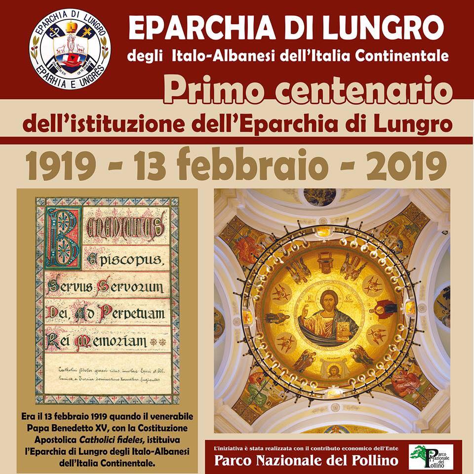 I 100 Anni dell’Eparchia di Lungro, 13 febbraio 1919 – 13 febbraio 2019